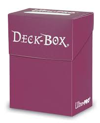Deck Box Ultra Pro Solid Plum