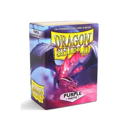 Protectores Dragon Shield Matte Purple  (100 Ct.)