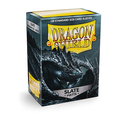 Protectores Dragon Shield Matte Slate  (100 Ct.)