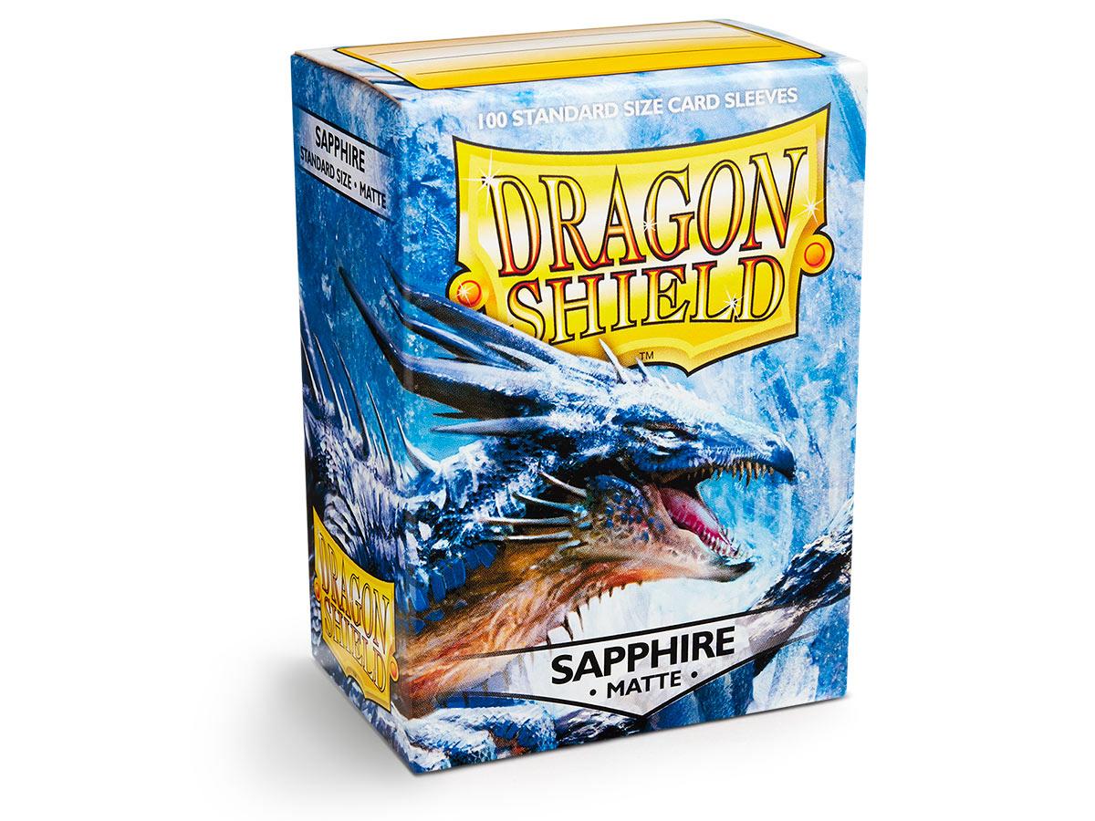 Protectores Dragon Shield Matte Sapphiere  (100 Ct.)