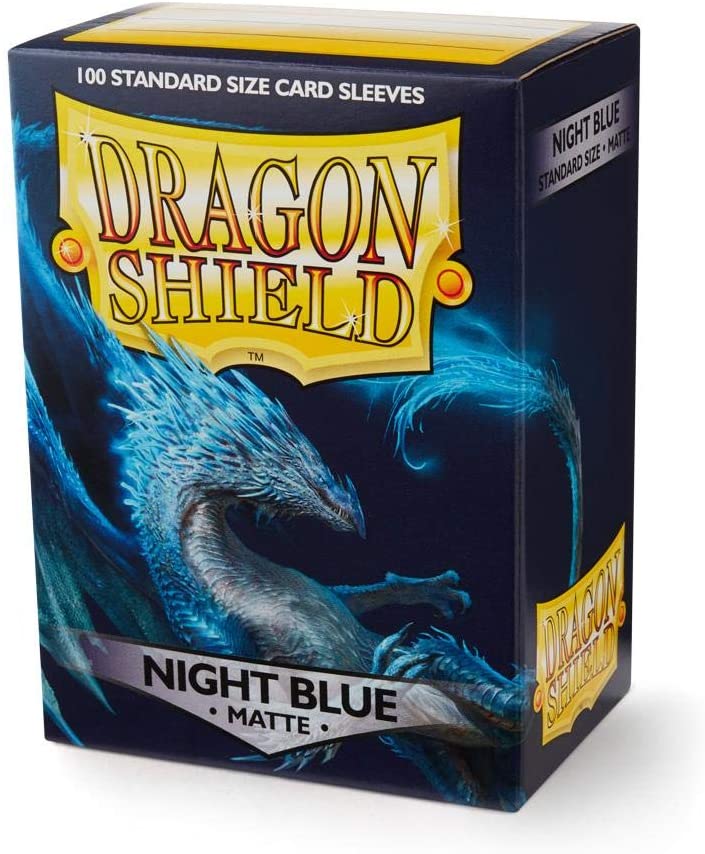 Protectores Dragon Shield Matte NIght Blue  (100 Ct.)