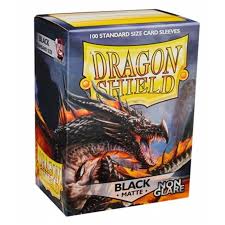 Protectores Dragon Shield Matte Non-Glare Black (100 Ct.)