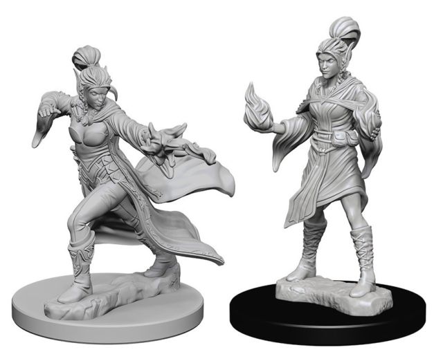 Miniaturas D&D Elf Female Sorcered