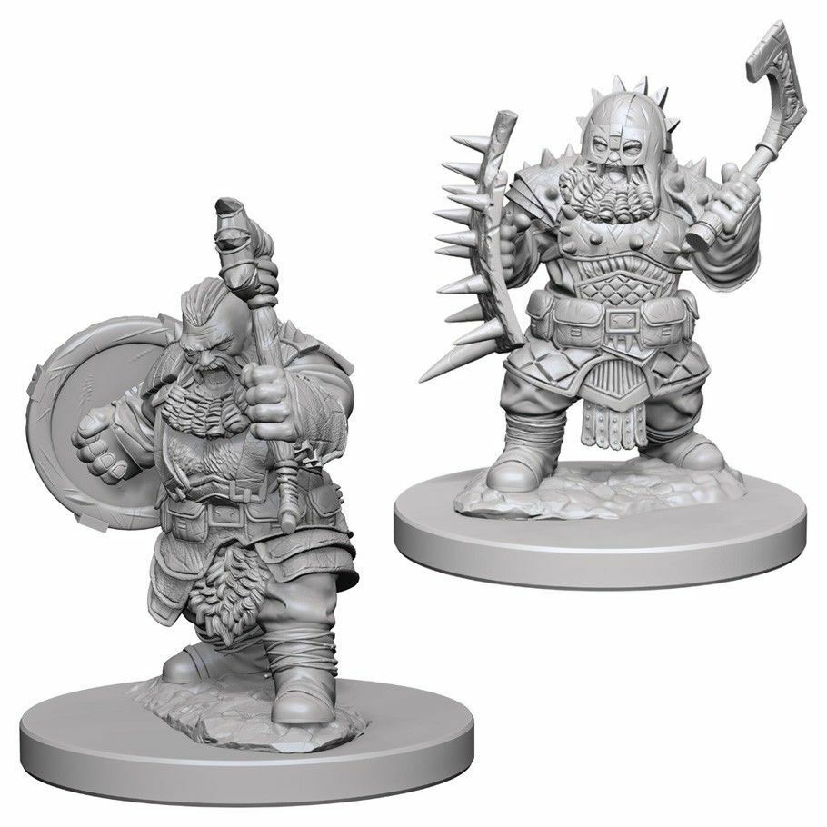 Miniaturas Pathfinder Dwarf Male Barbarian