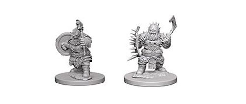 Miniaturas Pathfinder Dwarf Male Barbarian