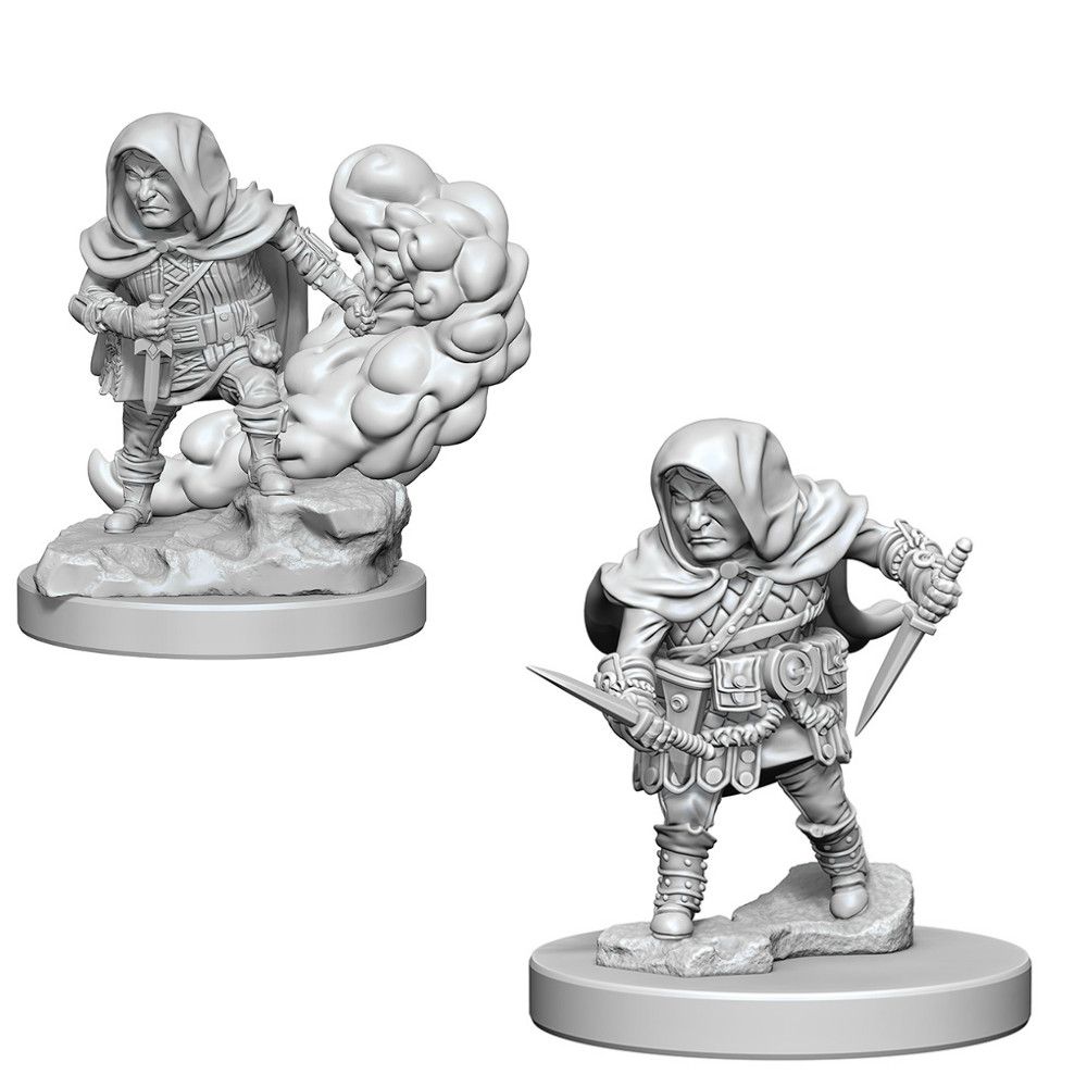 Miniaturas D&D Halfling Male Rogue
