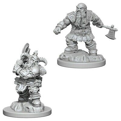 Miniaturas D&D Dwarf Male Barbarian