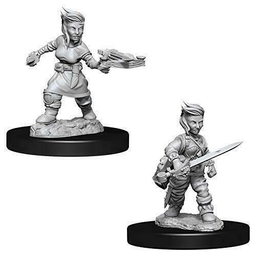Miniaturas Pathfinder Female Halfling Rogue