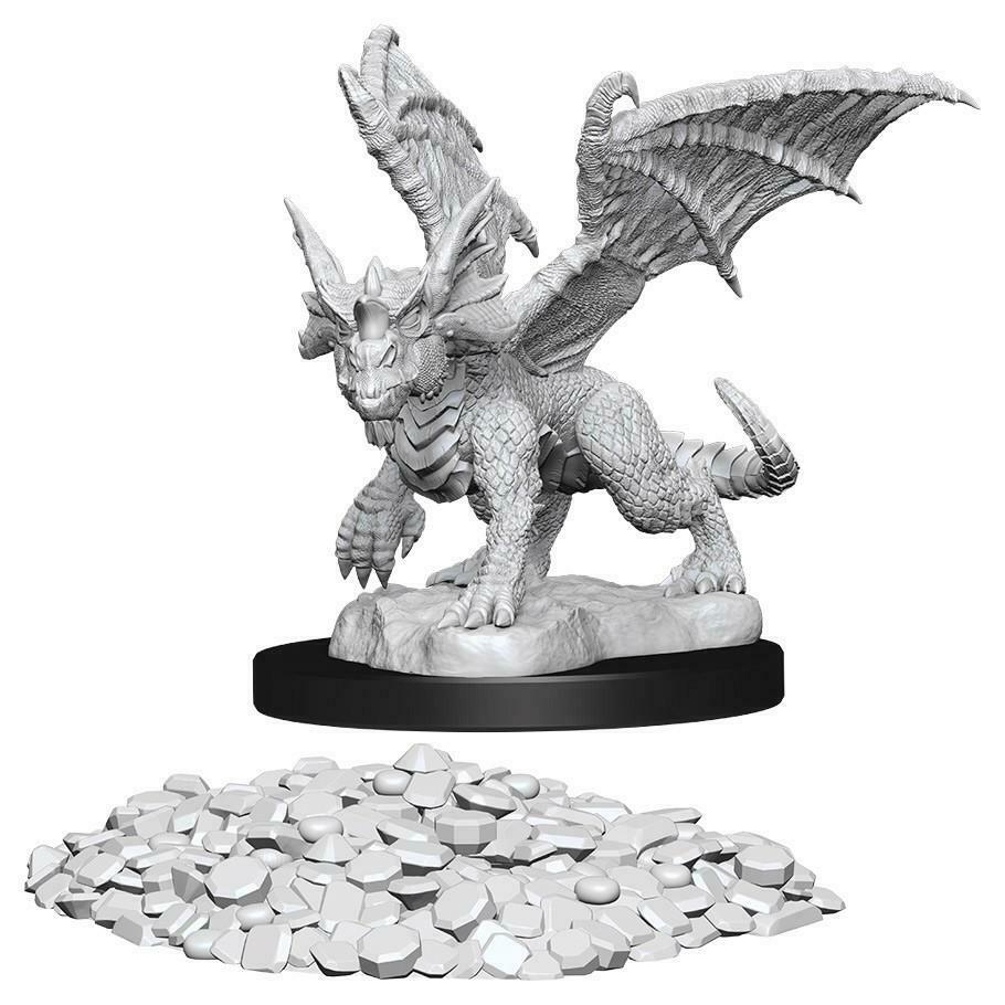 Miniaturas D&D Blue Dragon Wyrmling