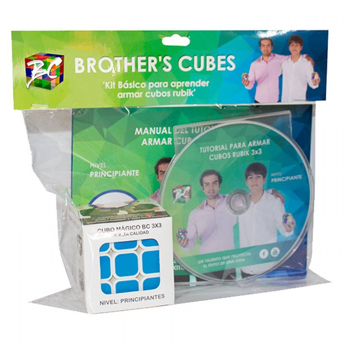 Cubo Rubik 3x3 Brothers Cubes