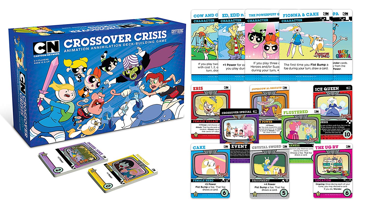 Cartoon Network Crossover Crisis: Animation Annihilation Deck-Building Game