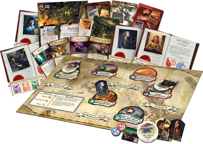 Eldritch Horror : Under the Pyramids (Ing.)