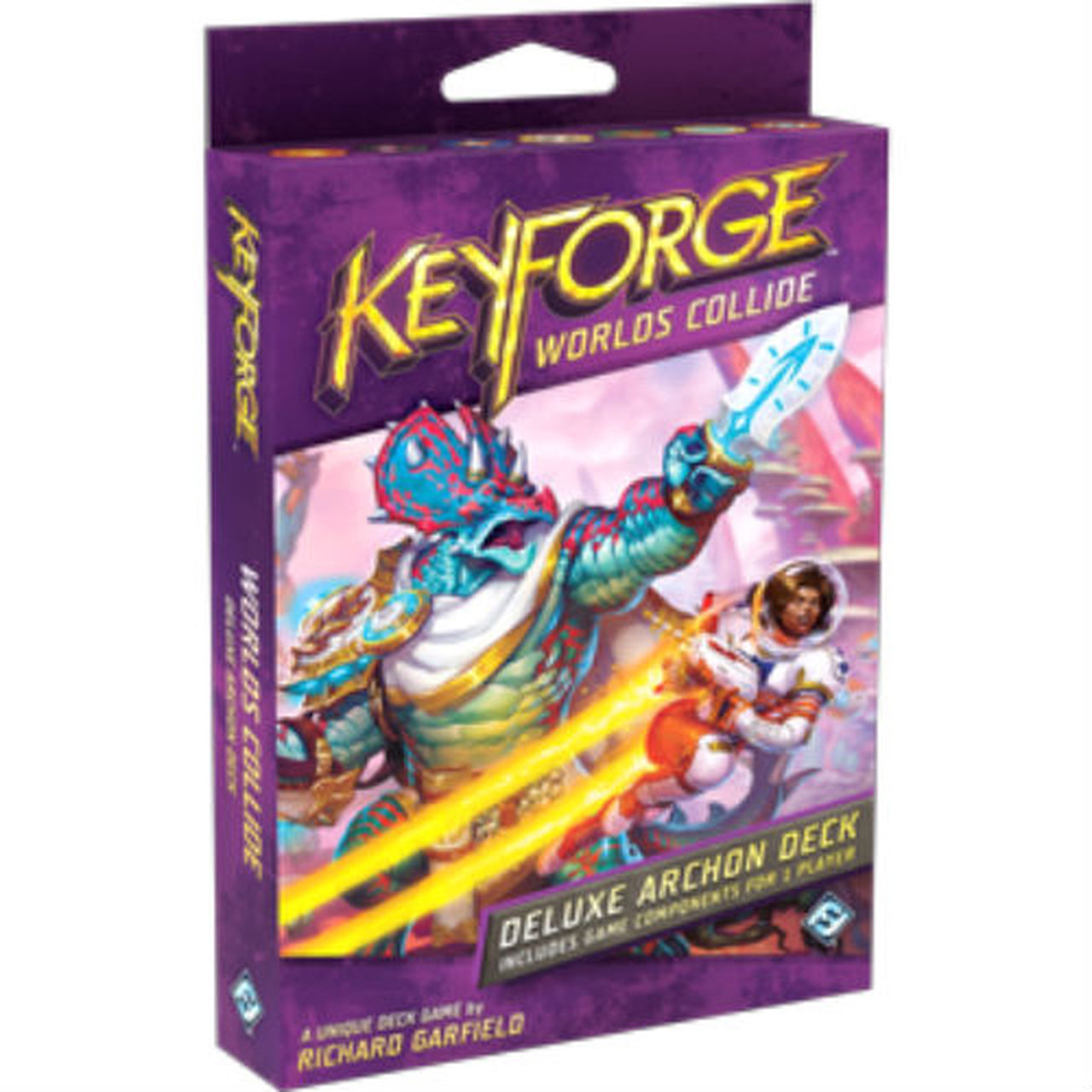 Keyforge Worlds Collide Deluxe Deck