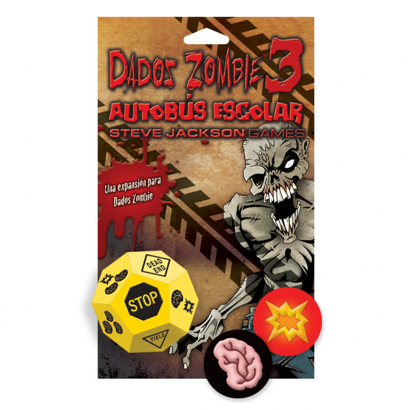Dados Zombie : 3 Autobus Escolar
