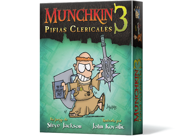 Munchkin : 3 Pifias Clerigas