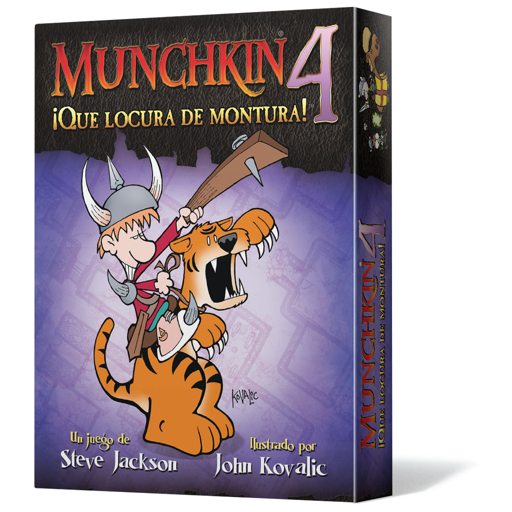 Munchkin : 4 Que Locura de Montura