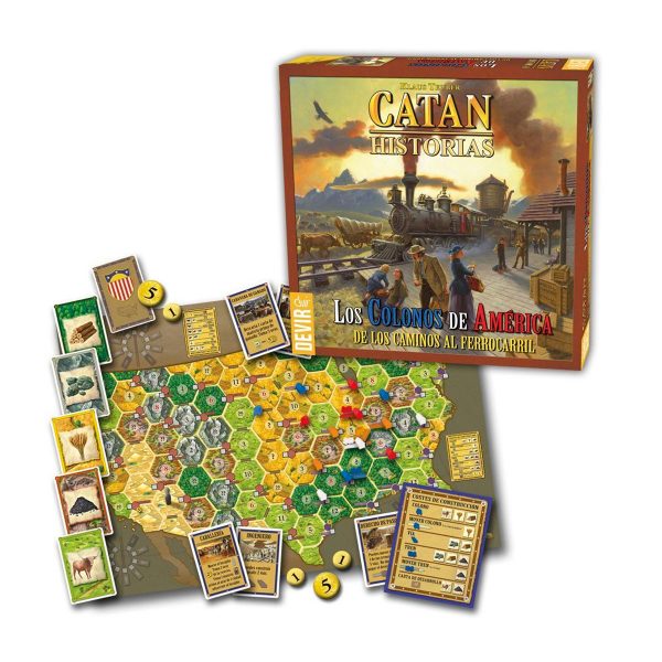 Catan Historias Los Colonos de America