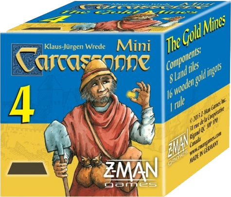 Carcassonne : Mini 4 Minas de Oro