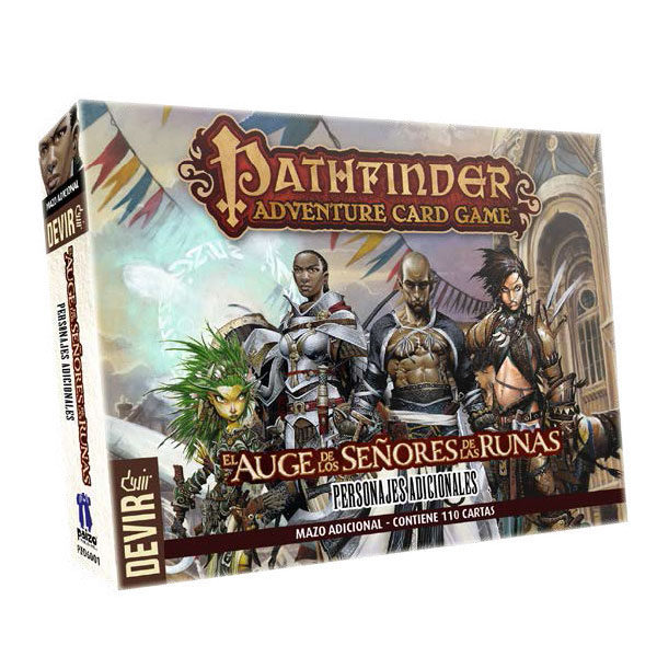 Pathfinder El Auge de los Señores de las Runas : Mazo de Aventuras Personajes Adicionales