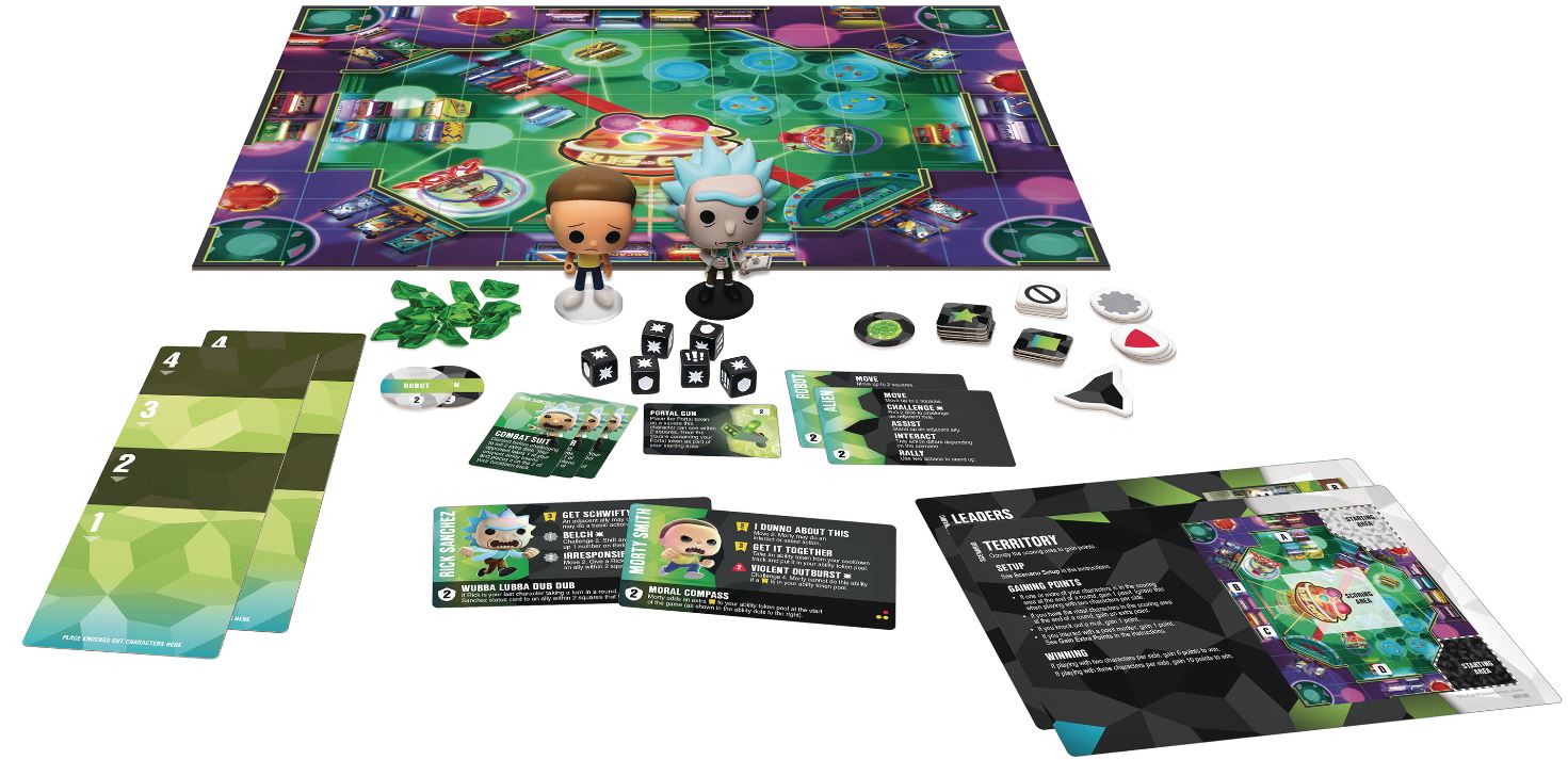 POP! Funkoverse Strategy Game Rick & Morty 100 Expandalone