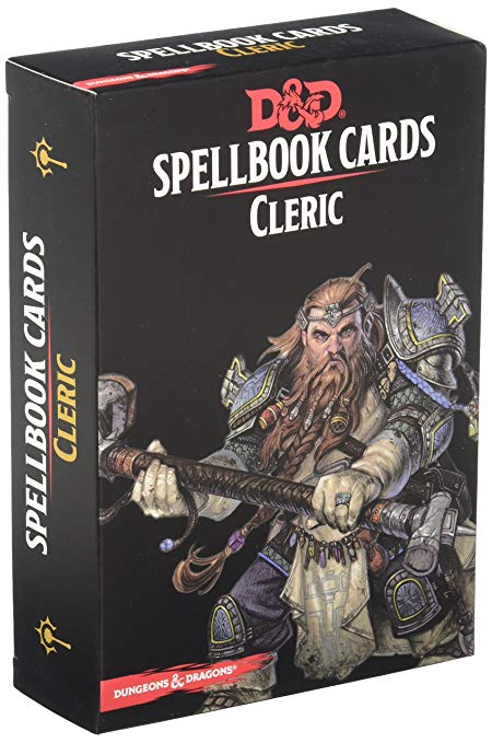 D&D 5ed: Spellbook Cards - Cleric Deck