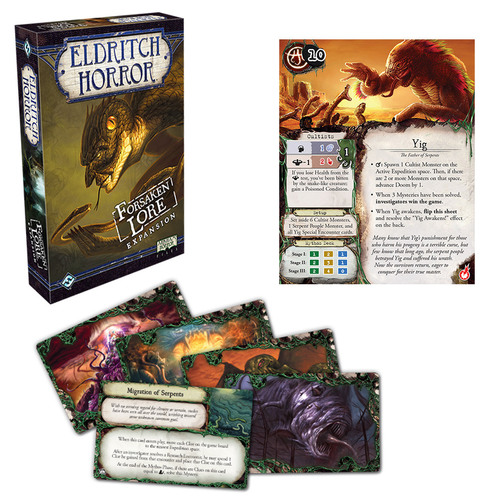Eldritch Horror : Forsaken Lore