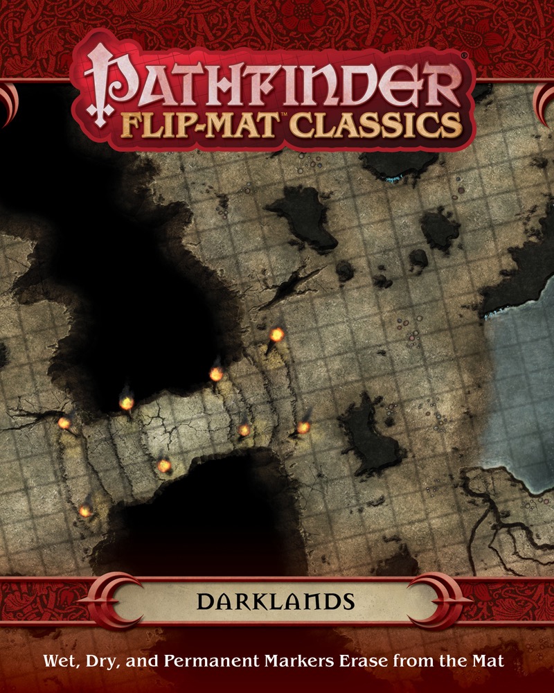 Pathfinder Flip-Mat Darklands