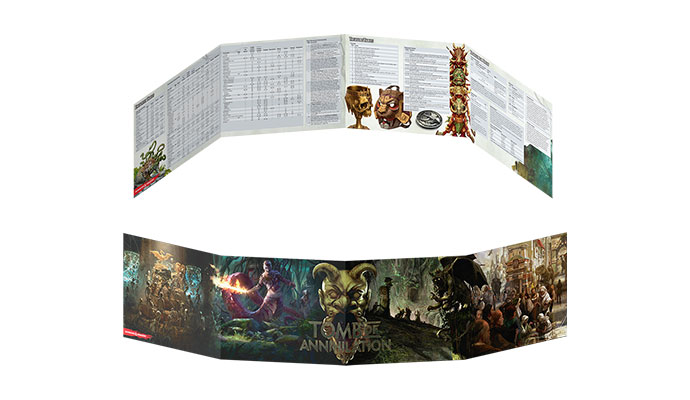 D&D 5ed: Dungeon Master Screen - Tomb of Annihilation