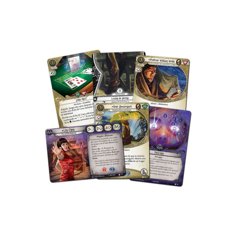 AH LCG: CONFINES DE LA TIERRA EXPANSION DE INVESTIGADORES