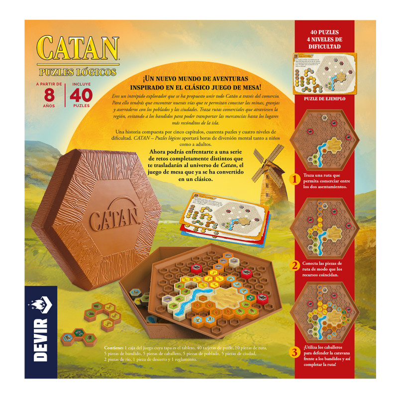 CATAN PUZZLES LOGICOS