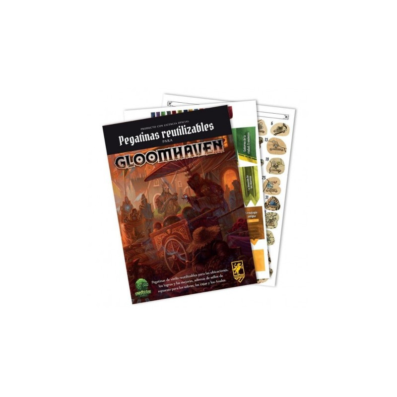GLOOMHAVEN: STICKERS REUTILIZABLES