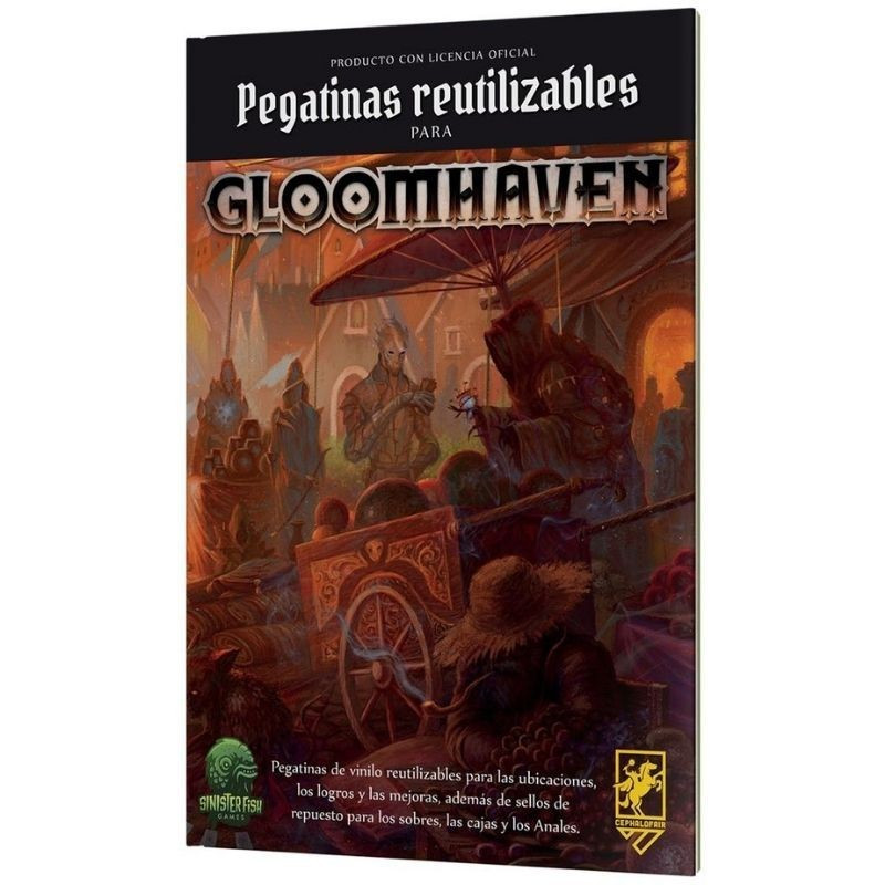 GLOOMHAVEN: STICKERS REUTILIZABLES