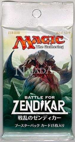 MTG Sobre Battle for Zendikar (Japones)