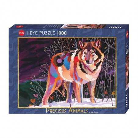 Puzzle 1000 pzs. COONTS, Night Wolf