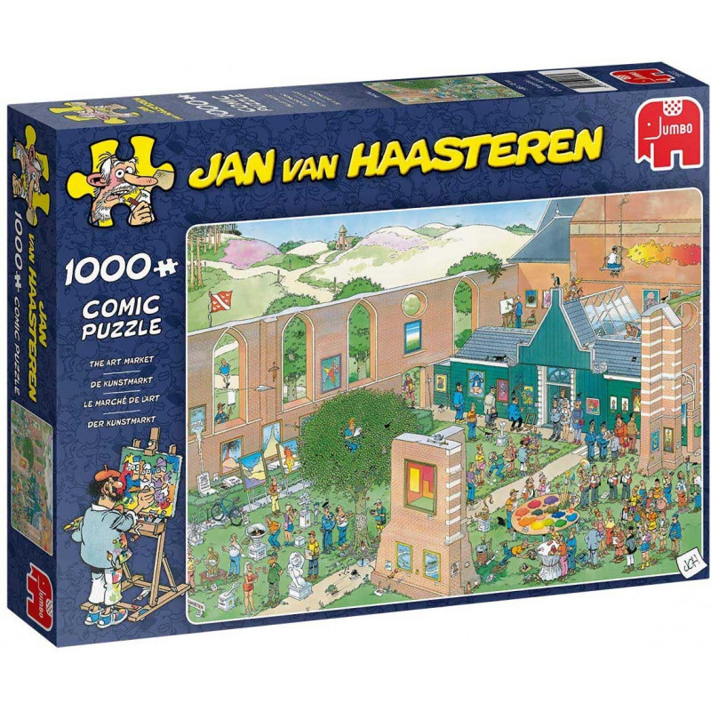 Puzzle 2000 pzs. Jan van Haasteren, The Art Market