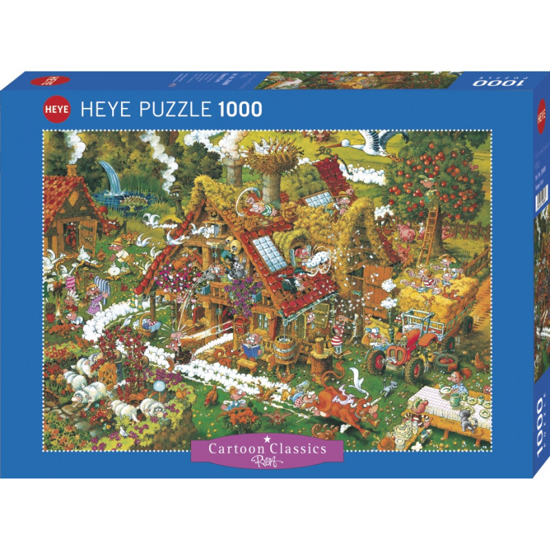 Puzzle 1000 pzs. RYBA, Funny Farm