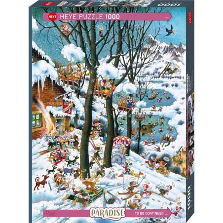 Puzzle 1000 pzs. RYBA, Paradise in Winter