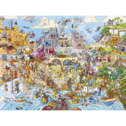 Puzzle 1500 pzs. SCHONE, Hollyworld